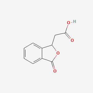 molecular formula C10H8O4 B1581355 Phthalide-3-Acetic Acid CAS No. 4743-58-2
