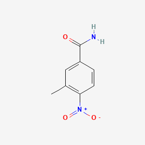 molecular formula C8H8N2O3 B1581358 3-甲基-4-硝基苯甲酰胺 CAS No. 99584-85-7