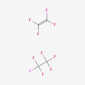 molecular formula C4F9I B1581370 乙烯、四氟、与五氟碘乙烷的末端聚合物 CAS No. 25398-32-7