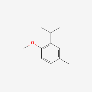 molecular formula C11H16O B1581372 2-异丙基-1-甲氧基-4-甲基苯 CAS No. 31574-44-4
