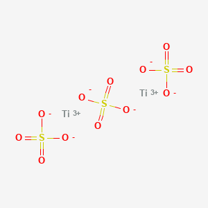 molecular formula O12S3Ti2 B1581384 Titanium sesquisulfate CAS No. 10343-61-0