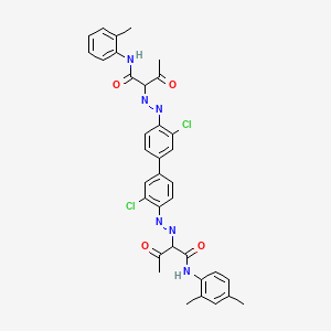 molecular formula C35H32Cl2N6O4 B1581385 Pigment Yellow 174 CAS No. 78952-72-4