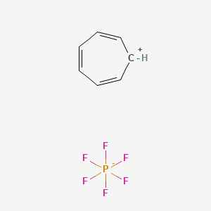 molecular formula C7H7F6P B1581392 Tropylium hexafluorophosphate CAS No. 29663-54-5