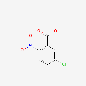 molecular formula C8H6ClNO4 B1581401 Methyl 5-chloro-2-nitrobenzoate CAS No. 51282-49-6