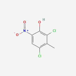 molecular formula C7H5Cl2NO3 B1581406 2,4-Dichloro-3-methyl-6-nitrophenol CAS No. 39549-27-4