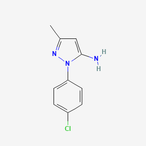 1-(4-Chlorophenyl)-3-methyl-1H-pyrazol-5-amine