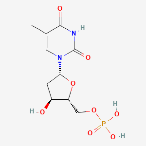 molecular formula C10H15N2O8P B1581409 Thymidine-5'-phosphate CAS No. 365-07-1