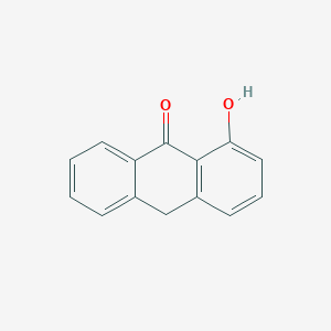 molecular formula C14H10O2 B158141 1-Hydroxyanthrone CAS No. 1715-81-7