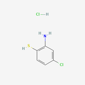molecular formula C6H7Cl2NS B1581411 5-Chloro-2-mercaptoaniline hydrochloride CAS No. 615-48-5