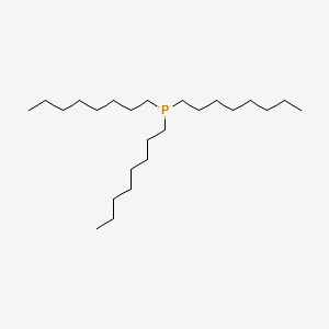 molecular formula C24H51P B1581425 Trioctylphosphine CAS No. 4731-53-7
