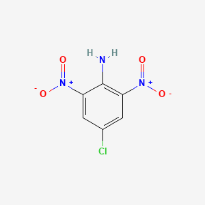 molecular formula C6H4ClN3O4 B1581429 4-氯-2,6-二硝基苯胺 CAS No. 5388-62-5