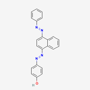 molecular formula C22H16N4O B1581431 Disperse Orange 13 CAS No. 6253-10-7