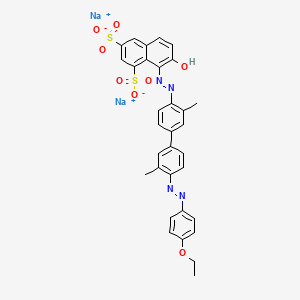 molecular formula C32H28N4O8S2 B1581433 Direct Fast Red 3B CAS No. 6358-29-8