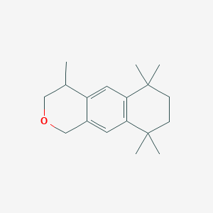 3,4,6,7,8,9-Hexahydro-4,6,6,9,9-pentamethyl-1H-naphtho[2,3-c]pyran