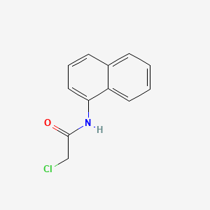 molecular formula C12H10ClNO B1581443 2-chloro-N-1-naphthylacetamide CAS No. 832-89-3