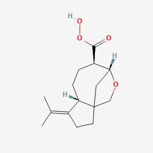 molecular formula C15H22O4 B1581466 Aspterric acid CAS No. 67309-95-9