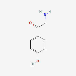 molecular formula C8H9NO2 B1581469 2-Amino-1-(4-hydroxyphenyl)ethanone CAS No. 77369-38-1
