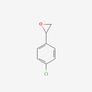 molecular formula C8H7ClO B1581470 2-(4-Chlorophenyl)oxirane CAS No. 2788-86-5