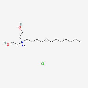 N,N-bis(2-hydroxyethyl)-N-methyldodecan-1-aminium chloride