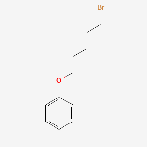 molecular formula C11H15BrO B1581484 5-Phenoxypentyl Bromide CAS No. 22921-72-8