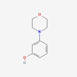 molecular formula C10H13NO2 B1581486 3-Morpholinophenol CAS No. 27292-49-5