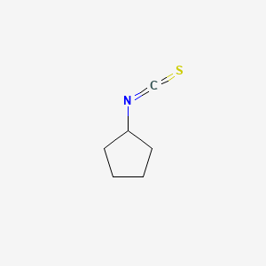 molecular formula C6H9NS B1581489 Cyclopentyl isothiocyanate CAS No. 33522-03-1