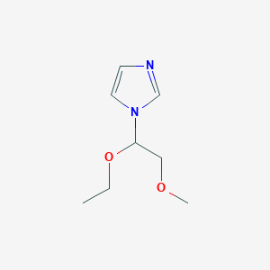 molecular formula C8H14N2O2 B1581492 1-(Diethoxymethyl)imidazole CAS No. 61278-81-7