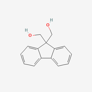 molecular formula C15H14O2 B1581499 9H-芴-9,9-二甲醇 CAS No. 4425-93-8