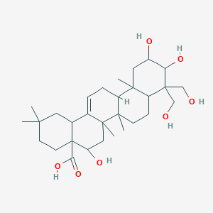 molecular formula C30H48O7 B1581504 桔梗皂苷元 CAS No. 22327-82-8