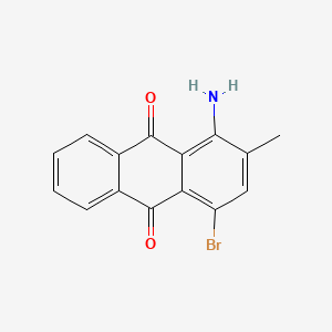 molecular formula C15H10BrNO2 B1581509 1-Amino-4-bromo-2-methylanthraquinone CAS No. 81-50-5