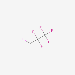 molecular formula C3H2F5I B1581515 1,1,1,2,2-五氟-3-碘丙烷 CAS No. 354-69-8