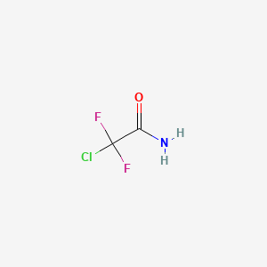 molecular formula C2H2ClF2NO B1581516 Chlorodifluoroacetamide CAS No. 354-28-9