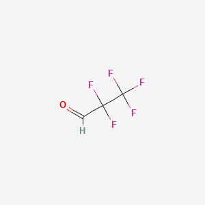 molecular formula C3HF5O B1581517 Pentafluoropropionaldehyde CAS No. 422-06-0