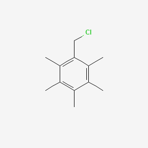 molecular formula C12H17Cl B1581519 2,3,4,5,6-五甲基苄基氯 CAS No. 484-65-1