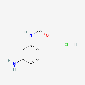 molecular formula C8H11ClN2O B1581525 N-(3-Aminophenyl)acetamide hydrochloride CAS No. 621-35-2