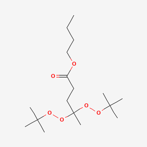 molecular formula C17H34O6 B1581539 4,4-双(叔丁基二氧基)戊酸丁酯 CAS No. 995-33-5