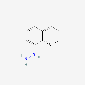 molecular formula C10H10N2 B1581546 1-Naphthylhydrazine CAS No. 2243-55-2