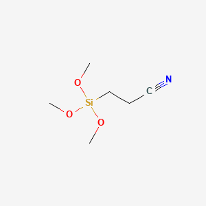 Propanenitrile, 3-(trimethoxysilyl)-