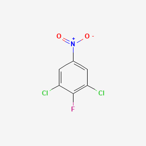 molecular formula C6H2Cl2FNO2 B1581561 1,3-Dichloro-2-fluoro-5-nitrobenzene CAS No. 3107-19-5