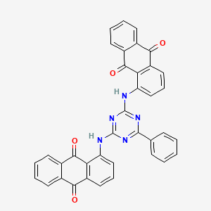 molecular formula C37H21N5O4 B1581575 Pigment Yellow 147 CAS No. 4118-16-5