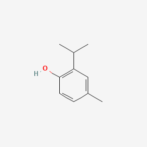 molecular formula C10H14O B1581577 2-Isopropyl-4-methylphenol CAS No. 4427-56-9