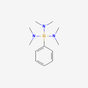 Tris(dimethylamino)phenylsilane