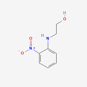 molecular formula C8H10N2O3 B1581580 2-((2-Nitrophenyl)amino)ethanol CAS No. 4926-55-0