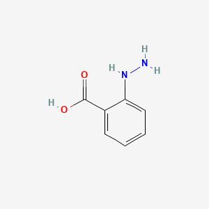 molecular formula C7H8N2O2 B1581583 2-肼基苯甲酸 CAS No. 5326-27-2