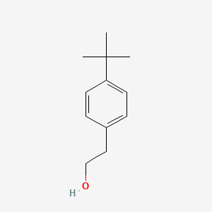 molecular formula C12H18O B1581585 2-(4-叔丁基苯基)乙醇 CAS No. 5406-86-0