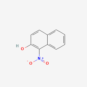 molecular formula C10H7NO3 B1581586 1-Nitro-2-naphthol CAS No. 550-60-7