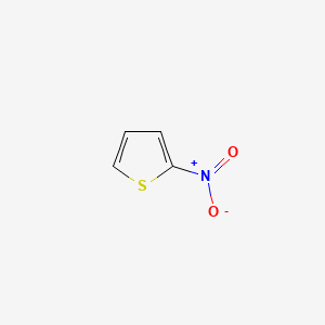 molecular formula C4H3NO2S B1581588 2-Nitrothiophene CAS No. 609-40-5