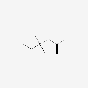 molecular formula C9H18 B1581593 2,4,4-Trimethyl-1-hexene CAS No. 51174-12-0