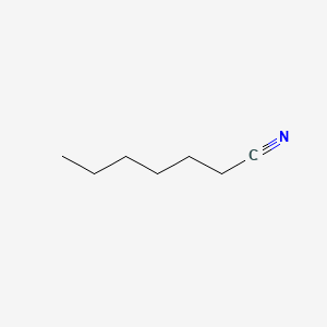 molecular formula C7H13N B1581596 Heptanenitrile CAS No. 629-08-3