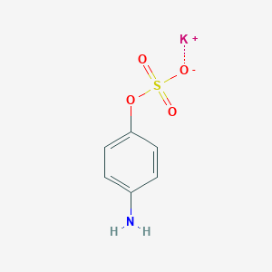 molecular formula C6H6KNO4S B015816 Potassium p-Aminophenyl Sulphate CAS No. 37763-28-3